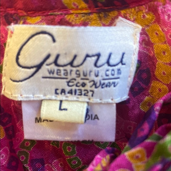 Silk Vibrant Purple Sheer Large Spaghetti Strap Tank - Picture 2 of 6